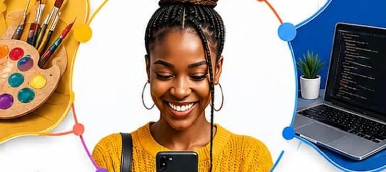 Social Media Lead at work